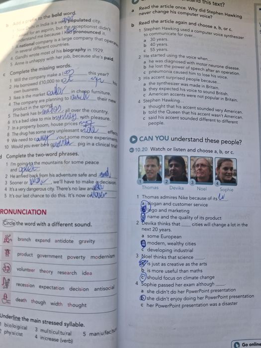 English File 4th Edition Student's book B i  Workbook  B