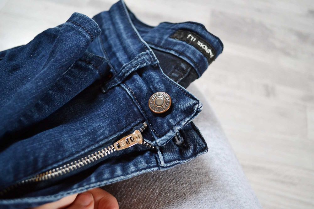 Spodnie jeansowe proste straight Marcellus oldschool retro jeans
