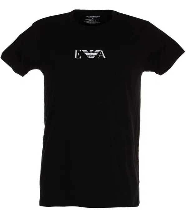 Na Lewara T-Shirt Emporio Armani CC715 2 szt czarne rozm. L