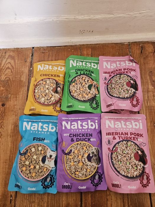 Gosbi - 6 embalagens comida para cãoi