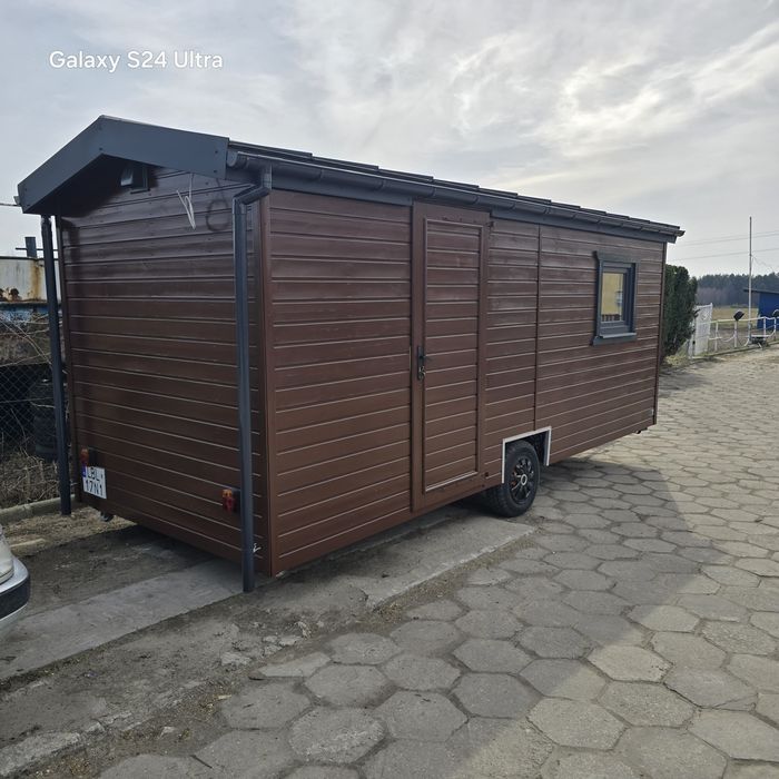 Przyczepa kempingowa domek Tinę hause domek tine haus