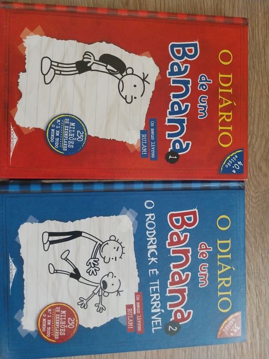 O Diario de um banana 5€ cada livro.