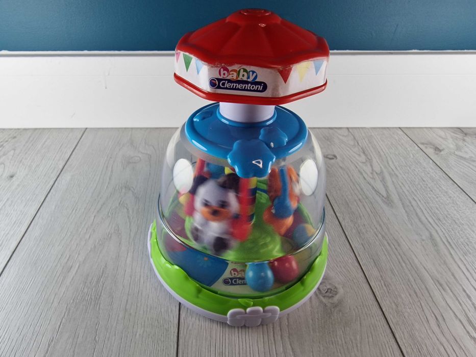 Clementoni, Baby Clementoni, kolorowy bączek w zwierzątka