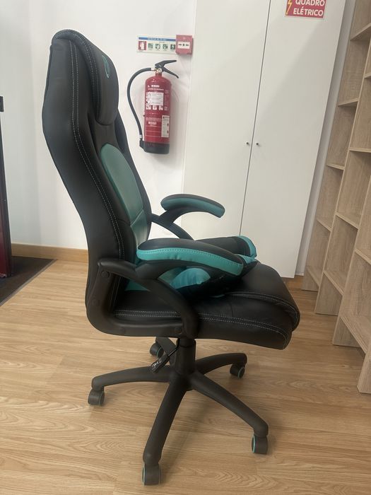 Cadeira Gaming nacon como nova - Azul & Preto