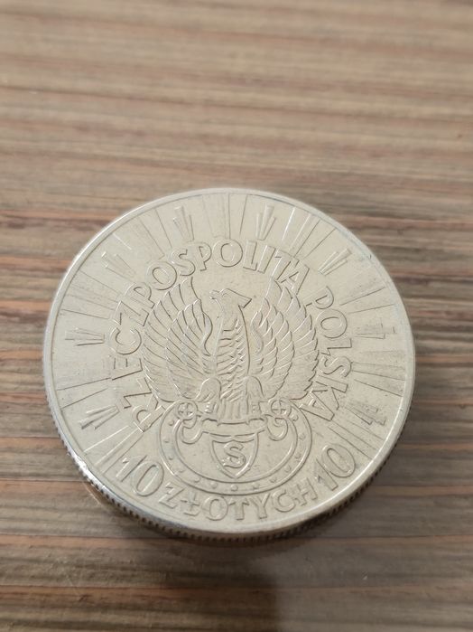 10zł 1934r Piłsudski orzeł strzelecki Ag750