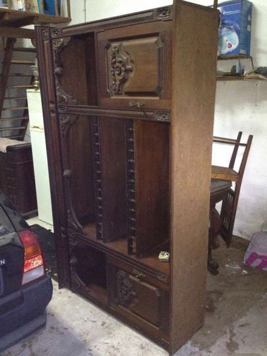 Móveis antigos sala