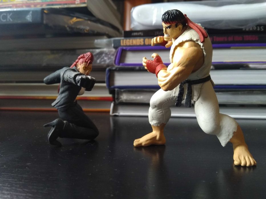 Figuras Anime Street Fighter IV Ryu and Viper Capcom Neca 2008 Raras
