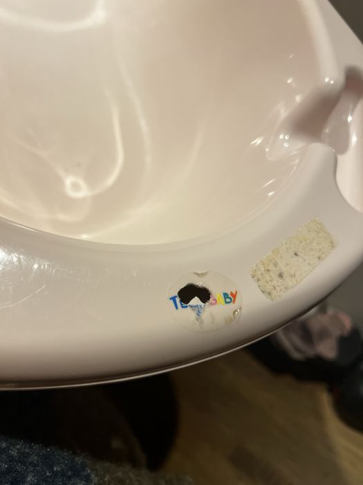 Wanienka dziecięca tega baby pudrowy róż