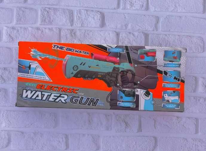 Електричний водяний пістолет аумуляторний 550+1000мл Червоний