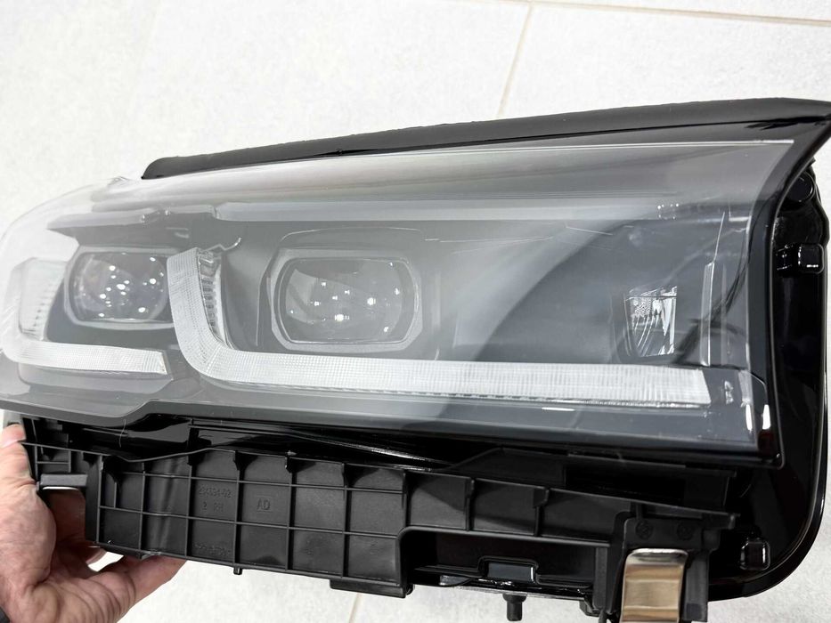 Фари BMW G30 G31 5 G60 G61 G90 Shadow Line Adaptive LED 2 РЕЖИМА ДХО LCI фары бмв оптика шедоу лайн адаптив  рестайл доерст фара