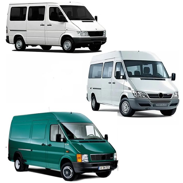 Lusterko Prawe Manualne Mercedes Sprinter 1995-2006 Furgon 506252-M