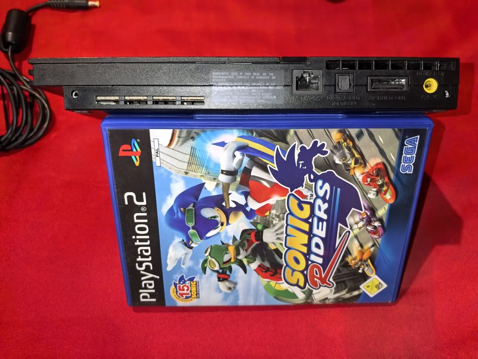 Konsola Ps2 slim pad gra kable Playstation