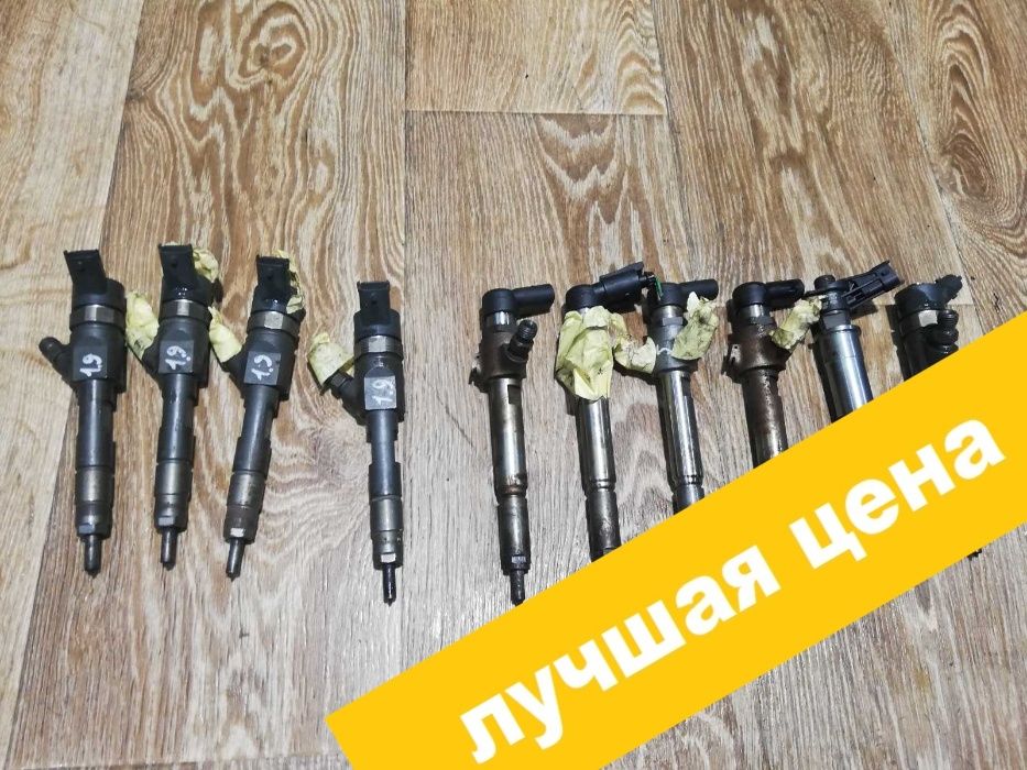 Форсунки 1.5 dci k9k Renault Nissan Comtinental Siemens Bosch к9к рено