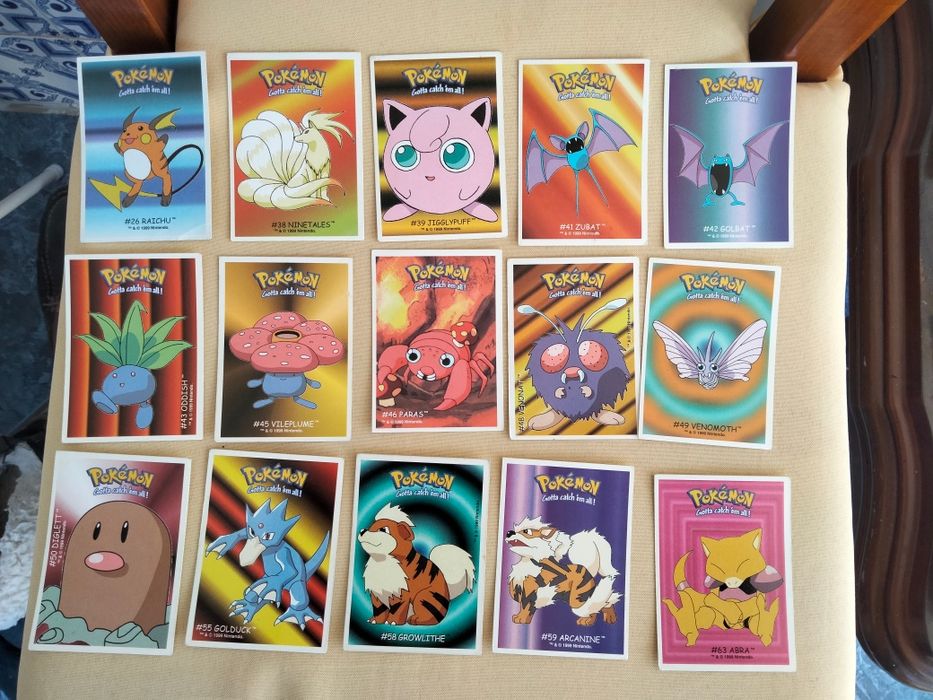 Autocolantes Pokémon coleção Dunkin boomer