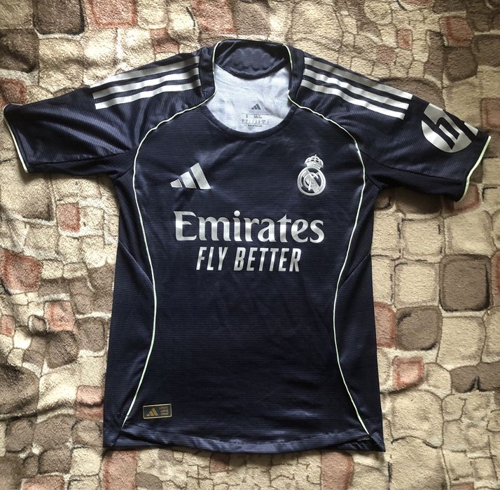 Футболка Реал Мадрид гостевая 25/26 Винисиус Джуниор Jersey Real Madrid away kit 25/26 Vini Jr 7 джерси футбольная адидас найк пума зара спорт роналду