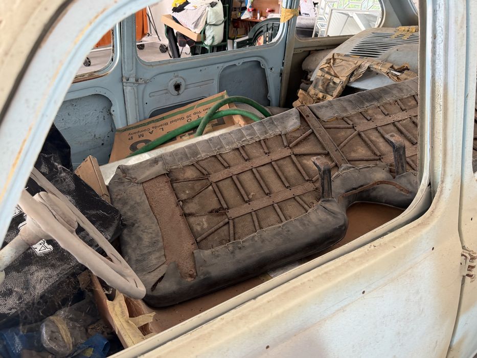 Fiat Multipla 600 classico - Projecto de restauro