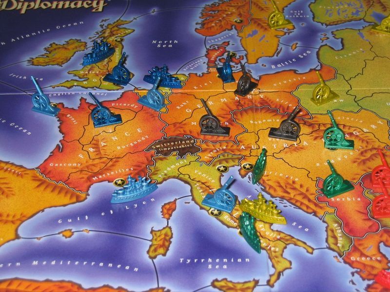 DIPLOMACY, board game (Military Strategy, Negotiation)64585409395587121
