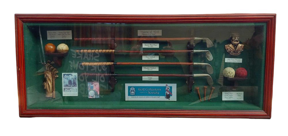 Moldura Expositor de golfe