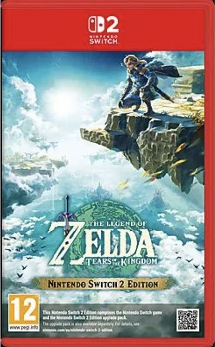 Zelda Tears of the Kingdom, nowa gra na Nintendo Switch 2 HIT