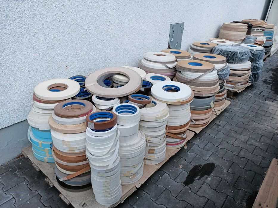 Obrzeża meblowe papier pcv abs Naturalne fornir w paskach