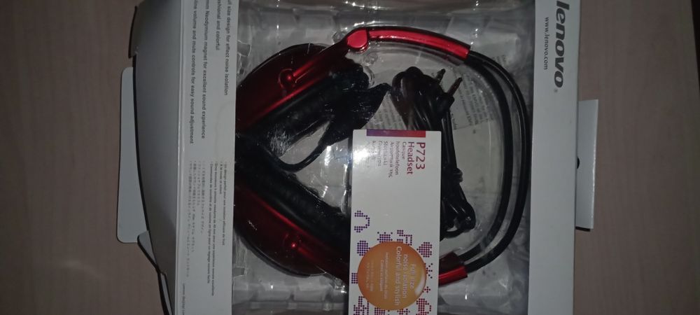 Słuchawki lenovo