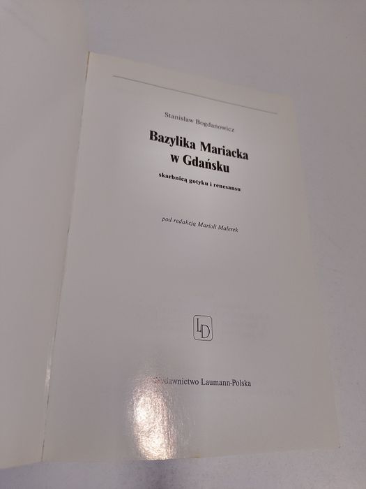 Bazylika Mariacka w Gdańsku Stanisław Bogdanowicz