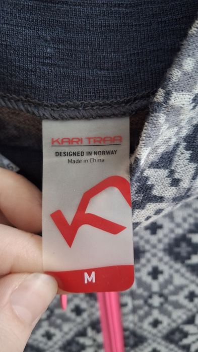 Bluza wełniana termiczna rozmiar M Kari Traa