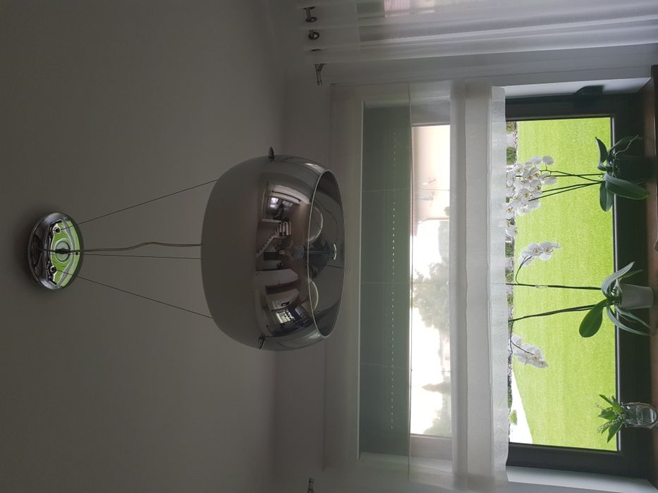 Lampa nowoczesna,szklana kula
