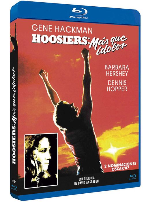Hoosiers: Más que Ídolos/Raiva de Vencer (Blu-Ray)-Importado