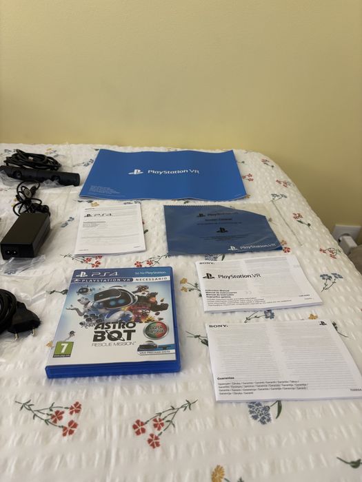 PlayStation VR + jogo Astro Bot para PS4