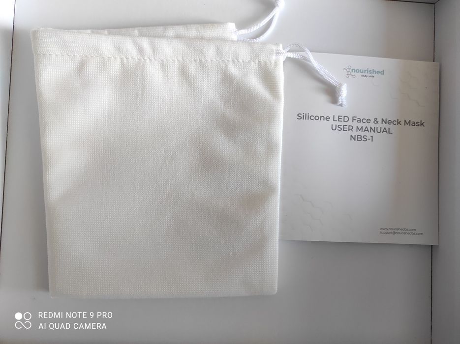 Маска для терапии лица Nourished NBS-4 Светодиодная  для лица и шеи