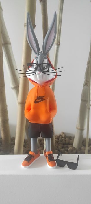 Boneco decorativo Bugs Bunny Looney Tunes