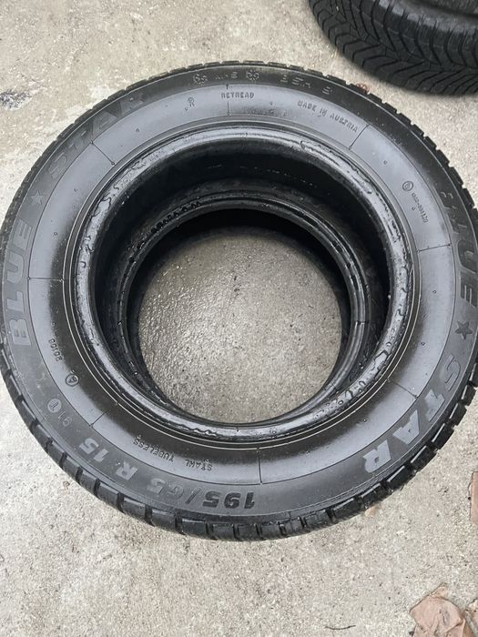 Opony używane zimowe M+S BLUE-STAR /15/65/195 komplet 2szt