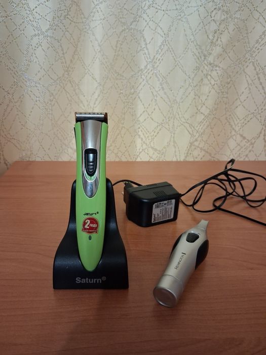 Машинка для стрижки волос Saturn и Remington,цена за всё,триммер