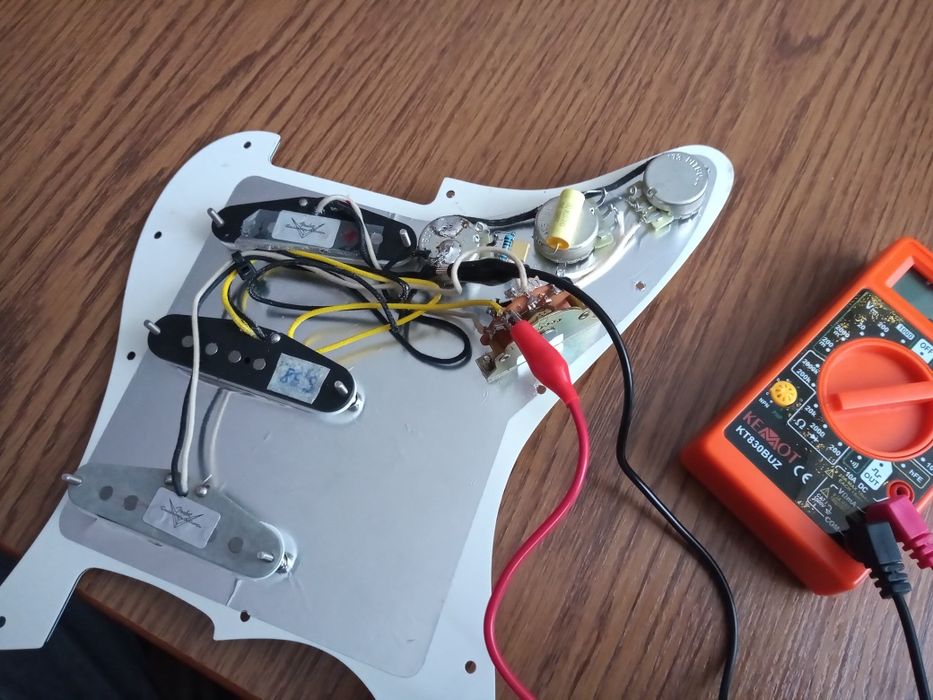 Pickguard do gitary Fender Stratocaster