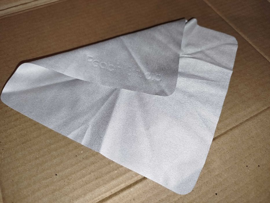 Мікрофібра салфетка брендова для оптики