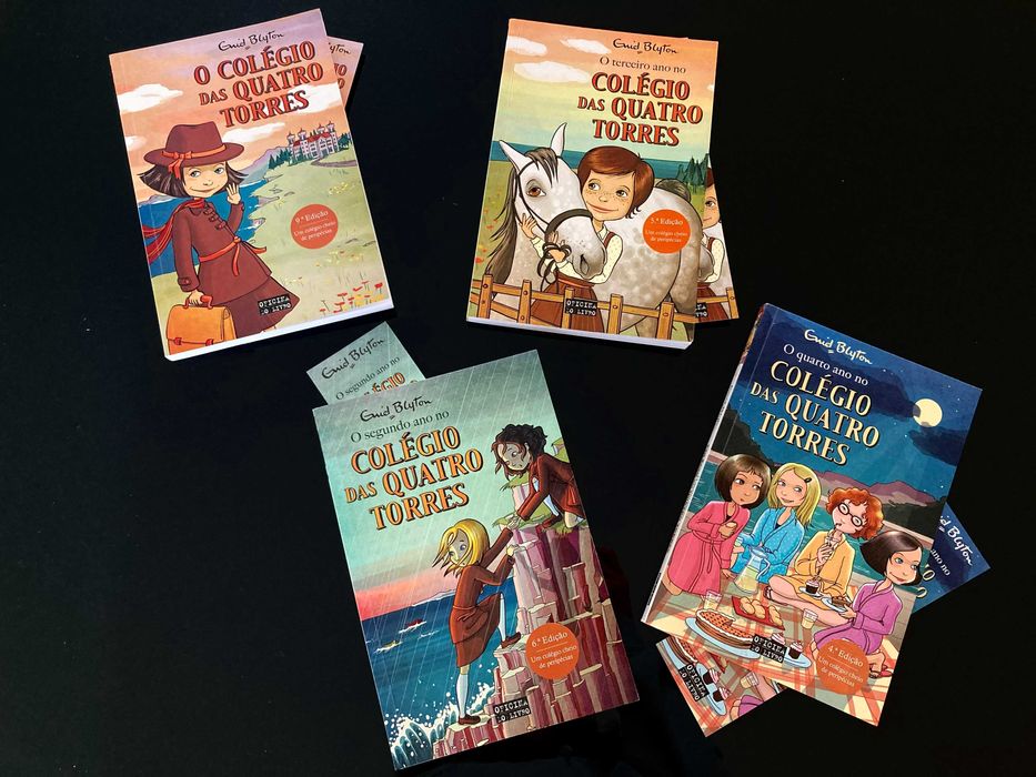 O Colégio das Quatro Torres 1,2 e 3- Enid Blyton