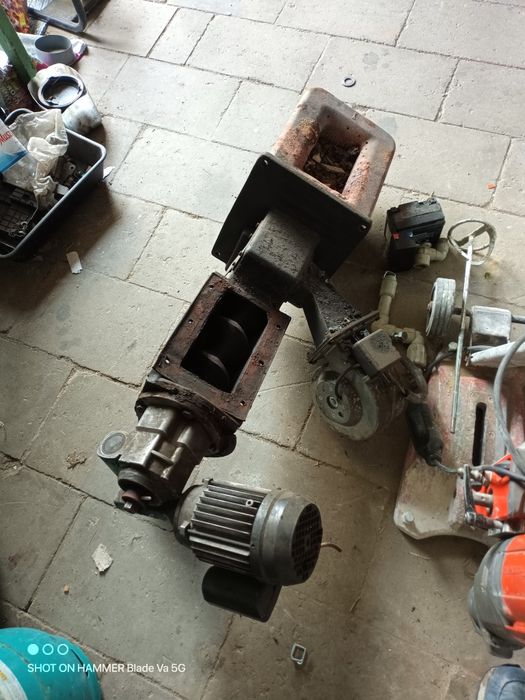 Retorta ślimak wentylator nadmuchowy podajnik hef 24 kW