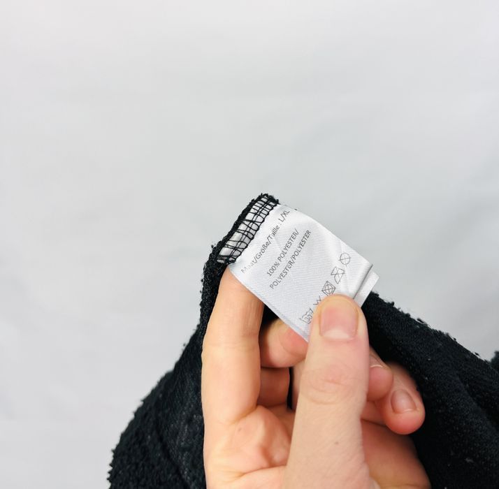 Czarna koszula boucle z kieszeniami L/XL 40/42