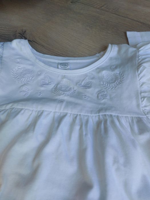 Komplet dziewczęcy galowy 122 +buty 31 +wf