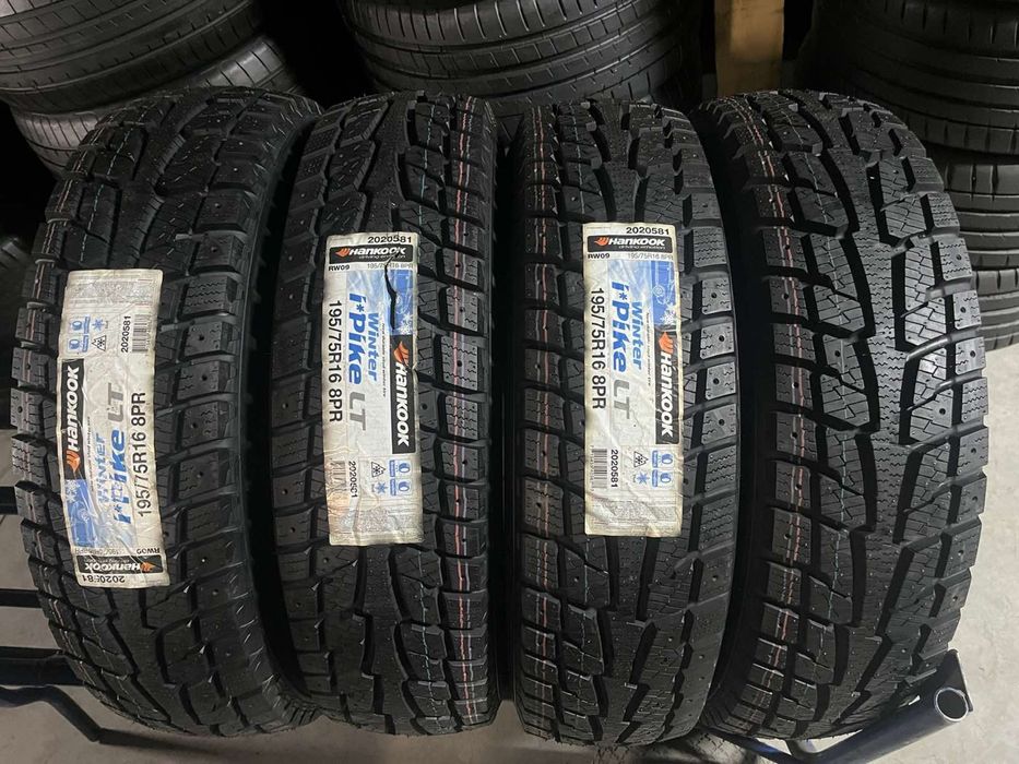 195/75/16c R16c Hankook Winter  I& Pike 4шт нові зима