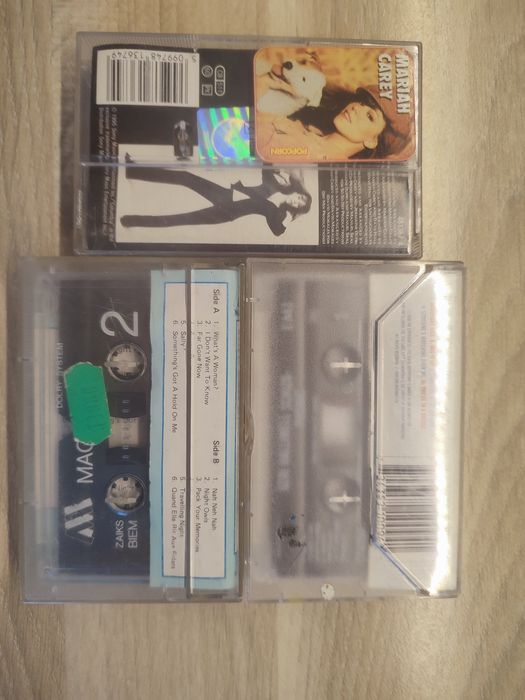 Kasety magnetofonowe - 3 sztuki