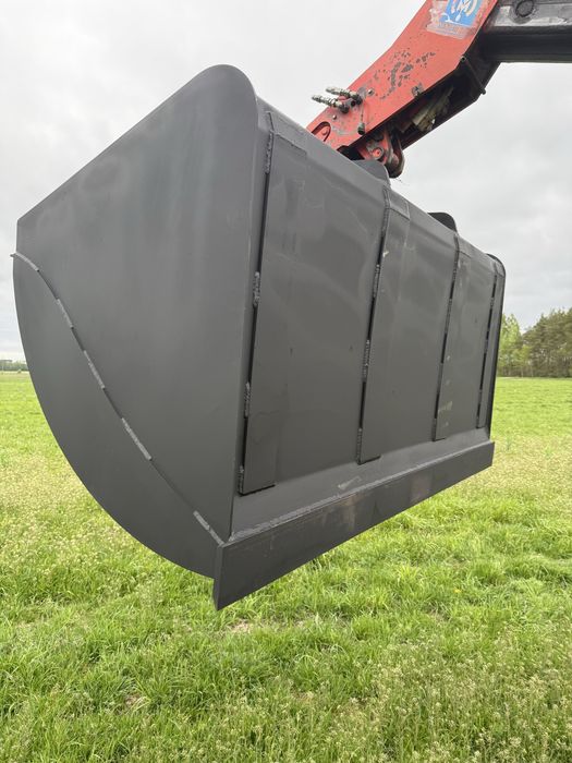 Łyżka 2,5m3 MANITOU/JCB/CAT SOLIDNA i PANCERNA łyżko-krokodyl,chwytak,paleciak,mocowanie,adapter