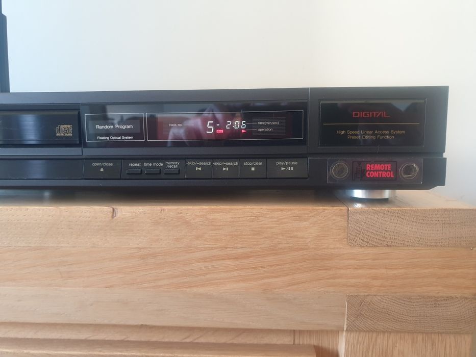 Odtwarzacz cd technics sl p 111 sterowany pilotem rzadka wersja