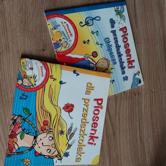 Książeczki "Piosenki dla przedszkolaka"