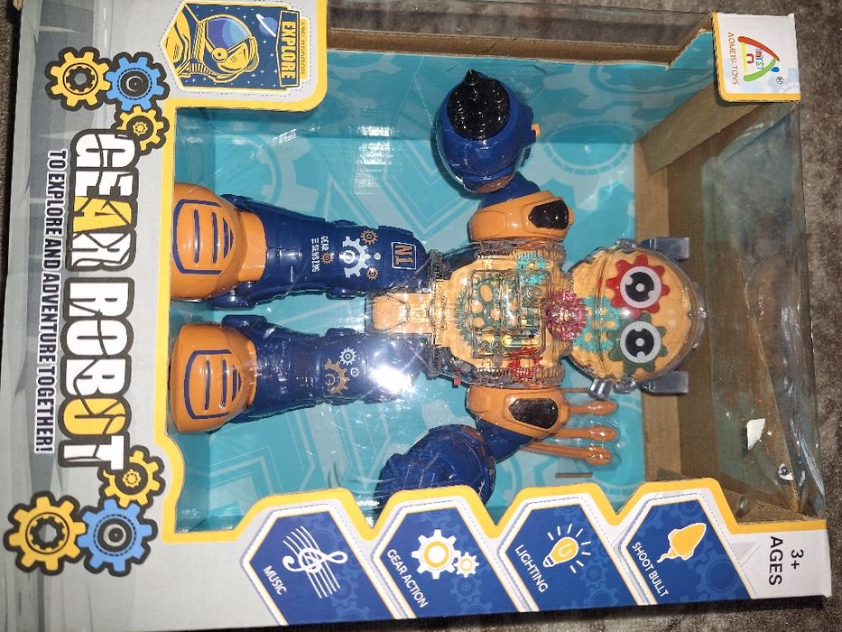 Іграшка робот шестерник