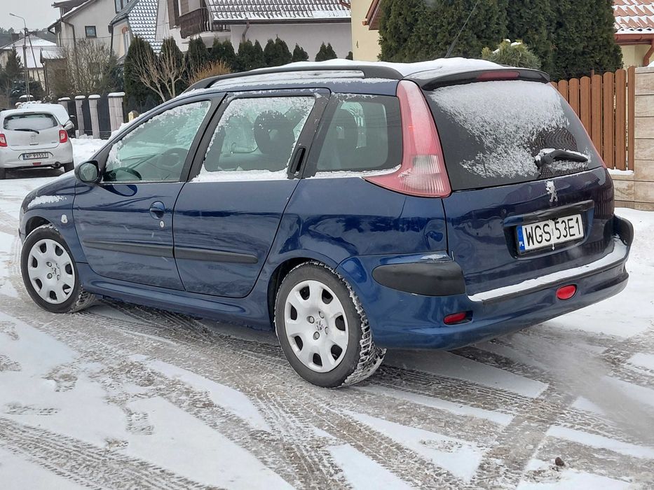 Jedyny w PL 206 z 1.6HDI climatronic PT na rok! Rej PL