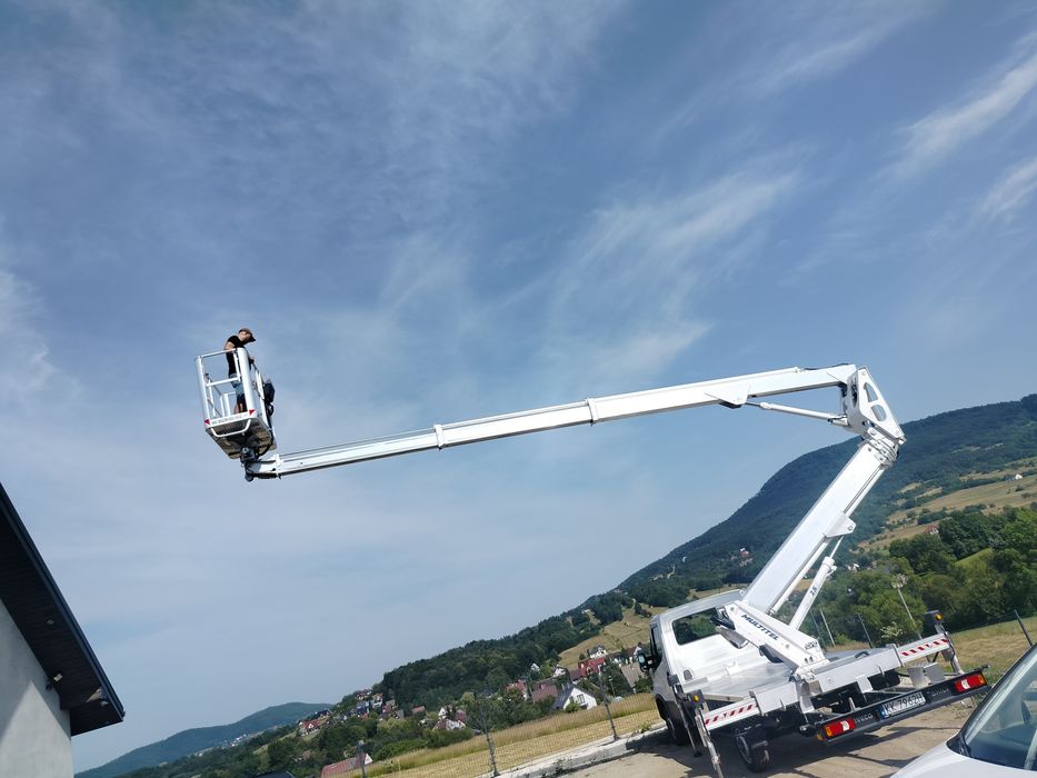 Wynajem podnośnik koszowy Iveco multitel 25.5 metra