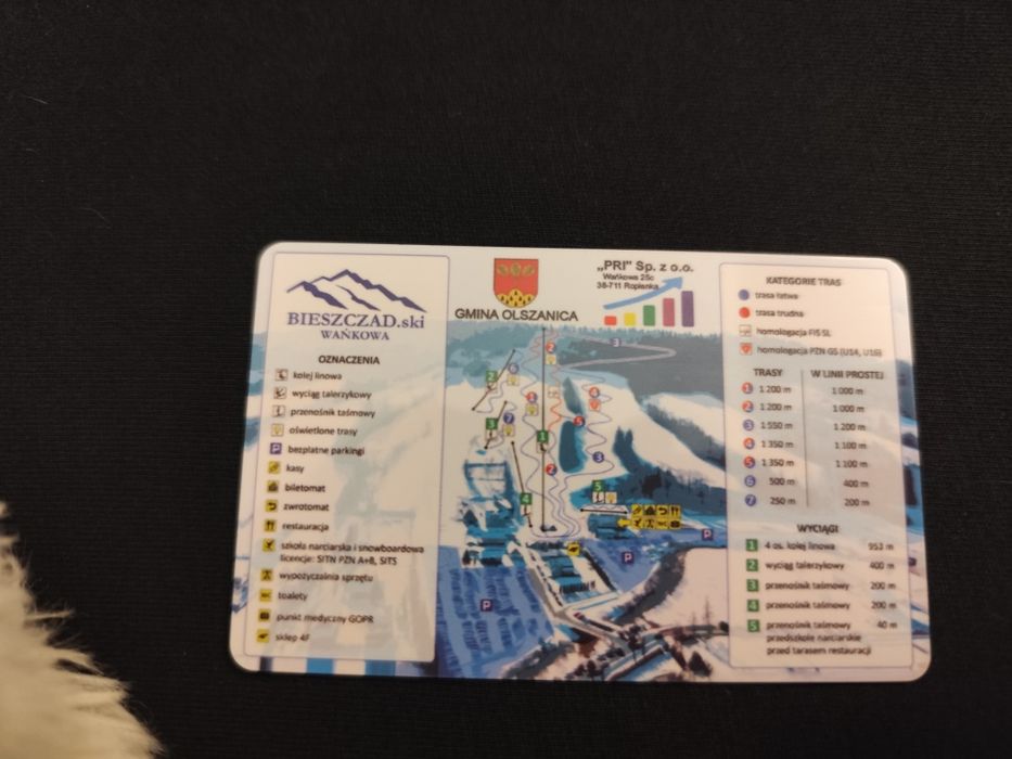BIESZCZAD.ski WAŃKOWA karnet narciarski skipass SKI PASS