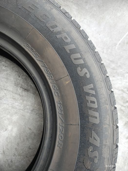 225/75r16c 121R Fortuna Ecoplus Van 4S demo 23rok